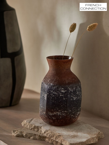 French Connection Rust Effect Vase (Q60986) | kr380