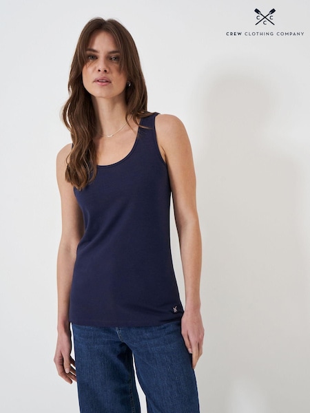 Crew Clothing Blue Classic Vest (Q61354) | 79 QAR