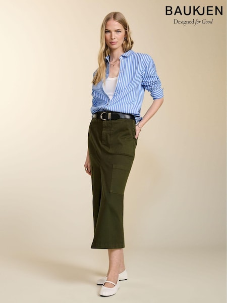 Baukjen Green Irma Organic Skirt (Q61410) | €61