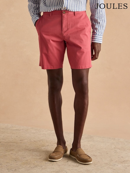 Joules Classic Fit Rose Pink Chino Shorts (Q61591) | R$ 345