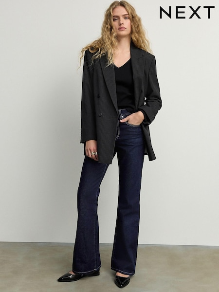 Rinse Relaxed Bootcut 100% Cotton Jeans (Q61691) | €39