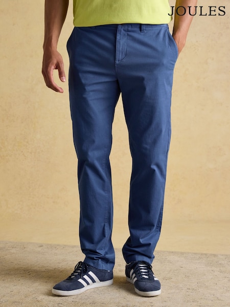 Joules Classic Fit Blue Chino Trousers (Q62055) | R$ 395