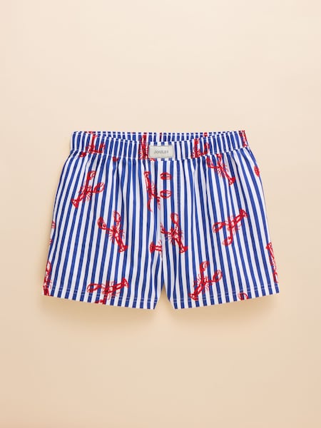 Joules Red Lobster Print Woven Boxers (Q62198) | R$ 195