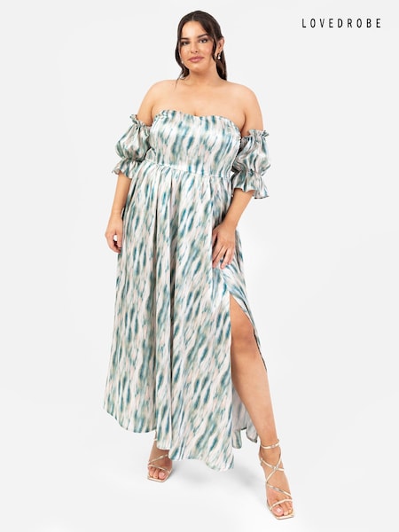 Lovedrobe Split Leg Bardot Midaxi Dress (Q62597) | €46