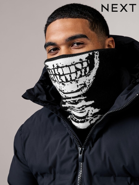 Black Halloween Skull Snood (Q62639) | €8