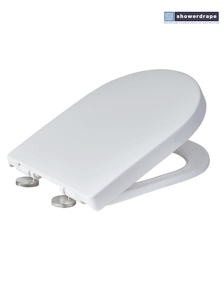 Showerdrape D-shape Soft Close Two Button Release Detroit Toilet Seat (Q62833) | 1 802 грн