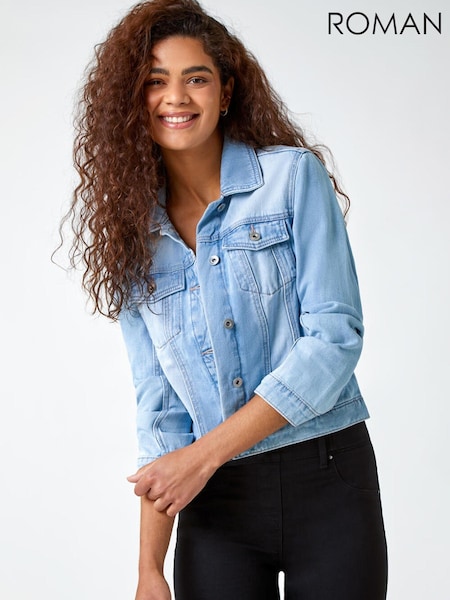 Roman Light Blue Denim Jacket (Q63012) | €62