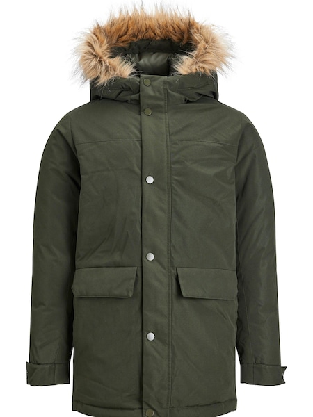 JACK & JONES Green Parka Jacket (Q63169) | €31