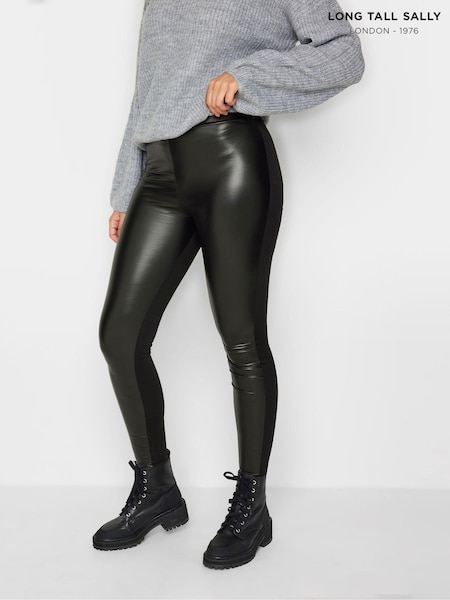 Long Tall Sally Black Leather Look Leggings (Q63411) | € 23