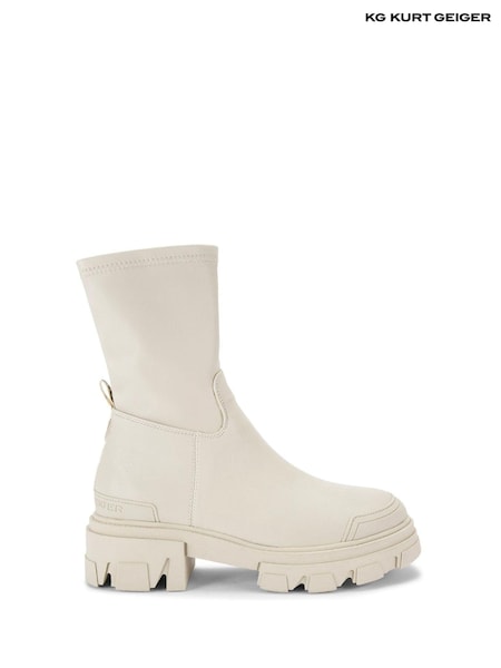 KG Kurt Geiger Black Vegan Trekker Sock Boots (Q63435) | AED521
