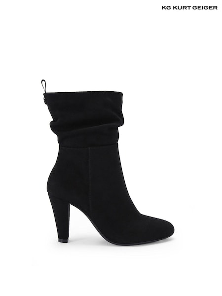 KG Kurt Geiger Slinky Black Boots (Q63541) | 393 QAR