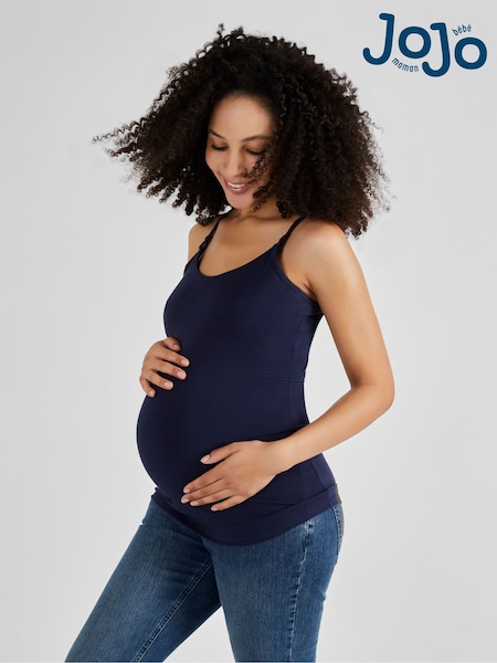 Mitternachtsblau - JoJo Maman Bébé Trägertop, Umstands- und Stillmode (Q63593) | 30 €