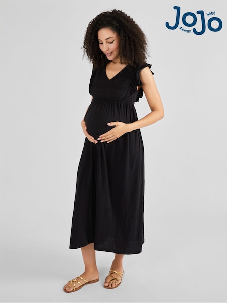 JoJo Maman Bébé Broderie Maternity Maxi Dress (Q63599) | 73 €