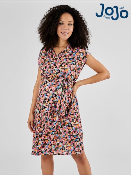 JoJo Maman Bébé Maternity Shirt Dress With Tie (Q63647) | 79 €