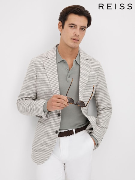 Reiss Nite Slim Fit Wool Blend Single Breasted Blazer (Q63707) | €517