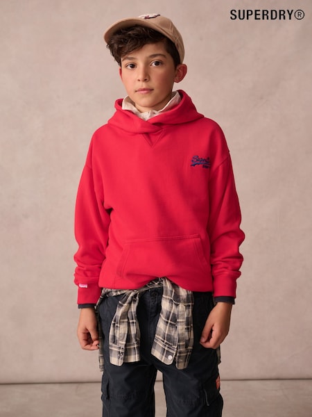 Superdry Red Essentials Hoodie (Q63756) | €33 - €42