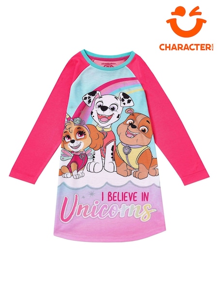 Character Pink Paw Patrol I Believe In Unicorns Nightdress (Q63854) | €26