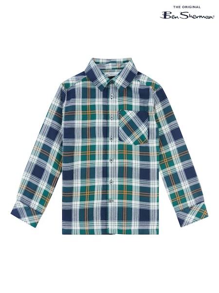 Ben Sherman Boys Hopsack Check Shirt (Q63954) | €26 - €32