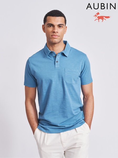 Aubin Claxby Slub Polo Shirt (Q64295) | €34