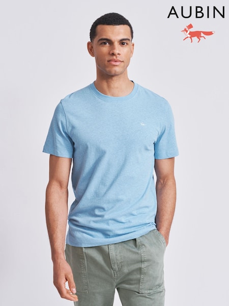Aubin Hampton Cotton Linen T-Shirt (Q64304) | €13