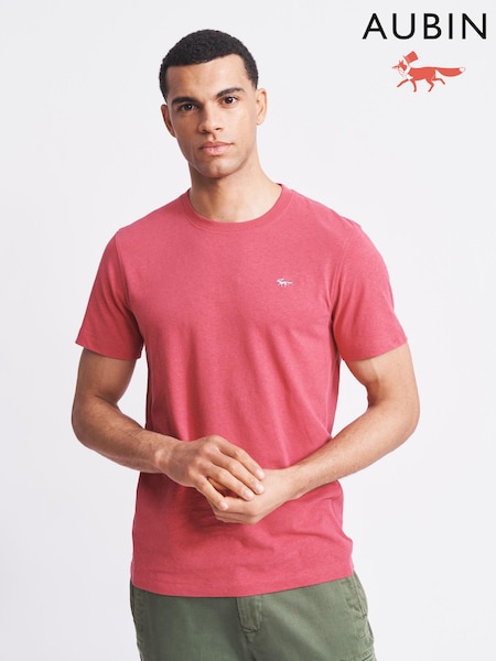 Aubin Hampton Cotton Linen T-Shirt (Q64305) | €24