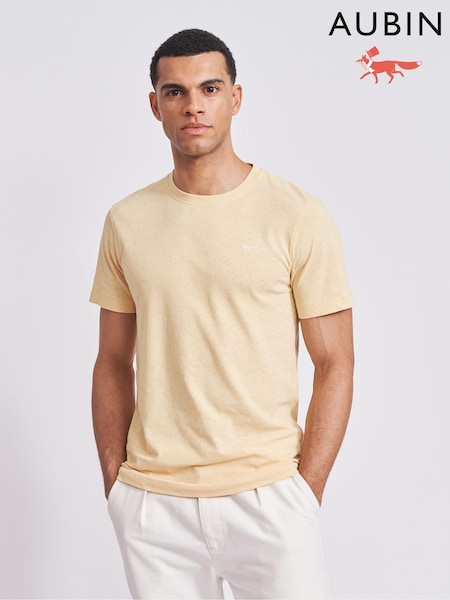 Aubin Hampton Cotton Linen T-Shirt (Q64306) | €21