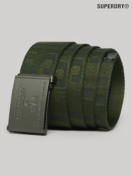 Verde - Superdry Webbing Belt (Q64612) | 29 €