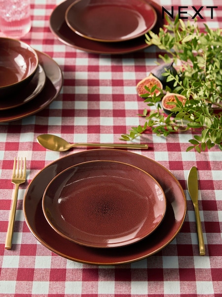 12 Piece Hampton Reactive Glaze Dinner Set (Q64647) | 55 €