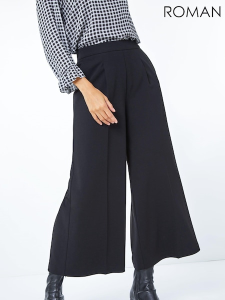 Roman Wide Leg Stretch Culottes (Q65045) | ‏201‏₪
