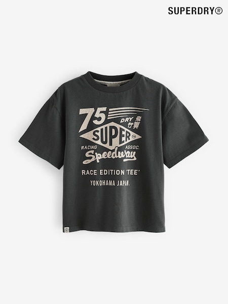 Superdry Charcoal Grey T-Shirt (Q65643) | R$ 140 - R$ 195