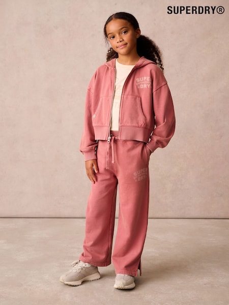 Superdry Girls Zip Through Hoodie Set (Q65659) | CHF 76 - 79 CHF