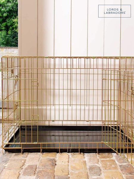 Lords and Labradors Gold Heavy Duty Deluxe Dog Crate (Q65661) | AZN 175 - AZN 276