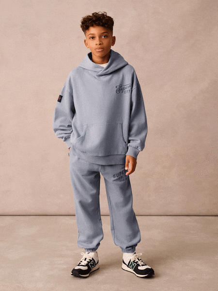 Голубой - Superdry Sweat Set (Q65709) | €64 - €73