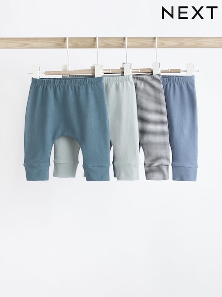 Teal Blue Baby Leggings 4 Pack (Q65896) | $42 - $48