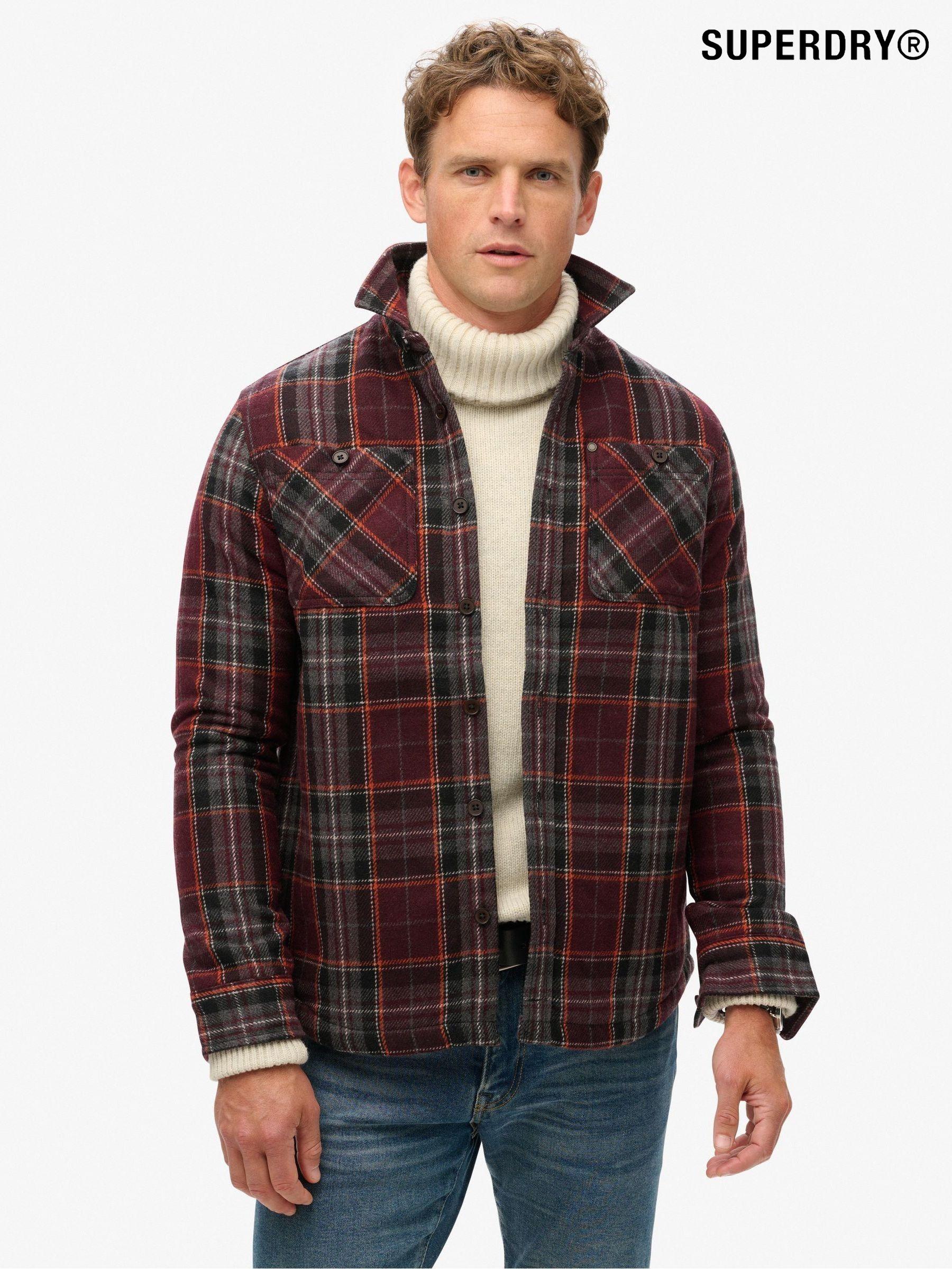 Buy Men's Clothing Brown Shacket Check Tartan Online | Next USA Buy Men's Clothing Brown Shacket Check Tartan Online | Next USA