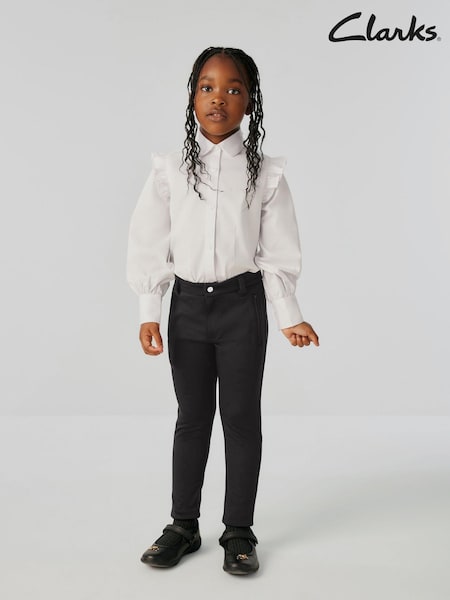 أسود - Clarks School Ponte Trousers (Q66237) | ‏96 ر.س.‏ - ‏121 ر.س.‏