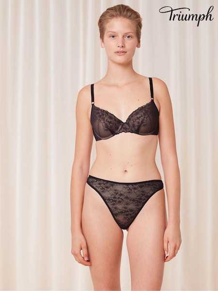 Triumph Bright Spotlight Push-up Black Bra (Q66245) | €40