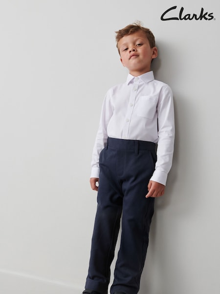 Clarks Navy Clarks School Trousers (Q66257) | €9 - €12