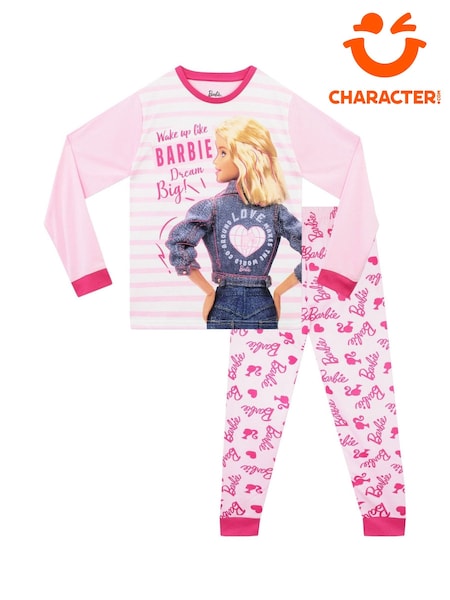 Character Pink Barbie AOP Long Sleeve Pyjama Set (Q66374) | € 30