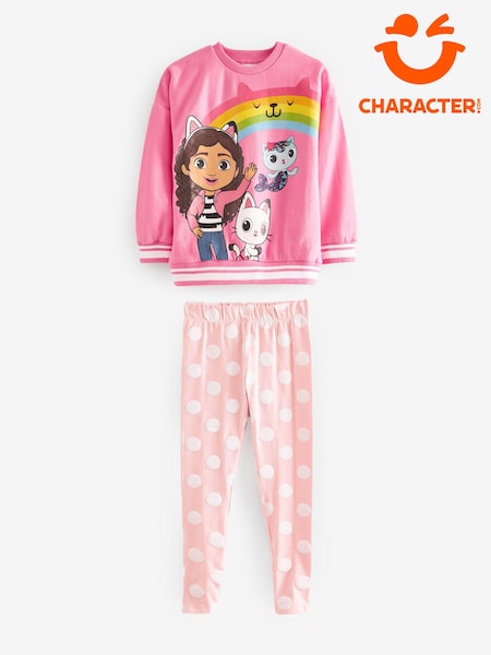 Character 100% Cotton Gabby's Dollhouse Sweatshirt and Leggings Set (Q66376) | 192 LEI