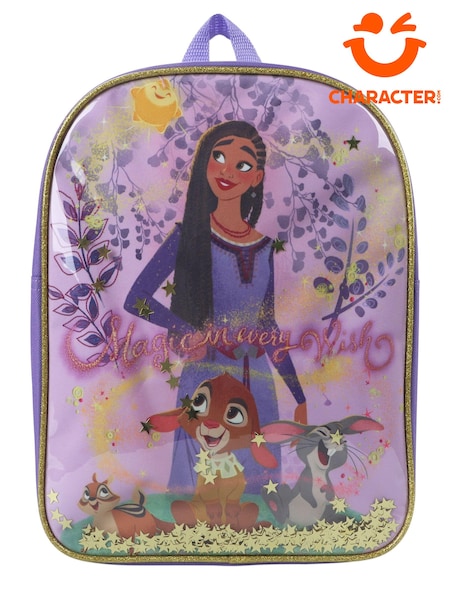 Character Purple Wish Backpack With Sparkle Pocket (Q66407) | €10
