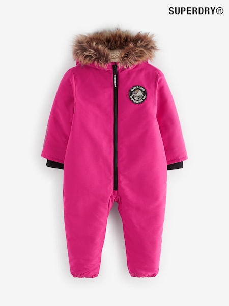 Superdry Pink Everest Snowsuit (Q66450) | AED285
