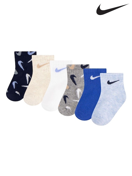 Nike Swooshfetti Ankle Socks 6 Pack (Q66878) | 12 €