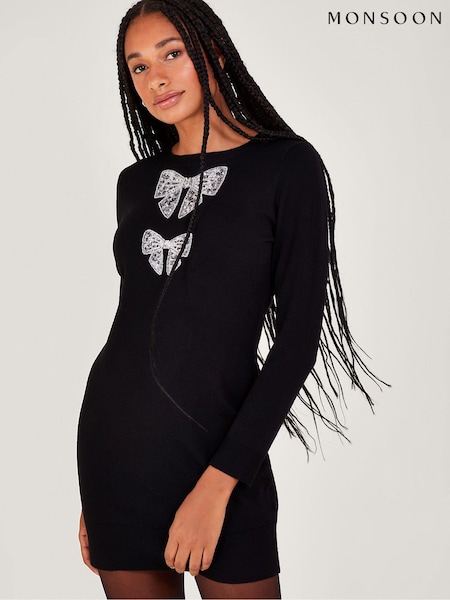 Monsoon Di Double Bow Dress (Q66905) | €29