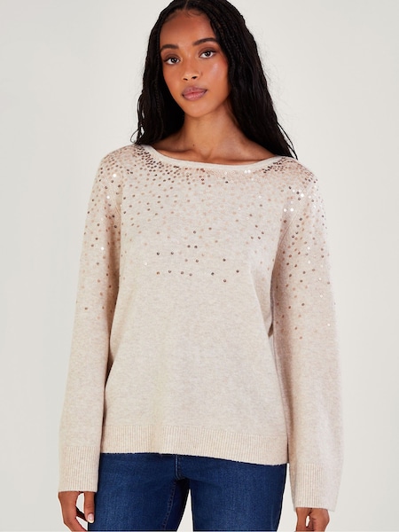 Monsoon Serena Sequin Jumper (Q66910) | 268 LEI