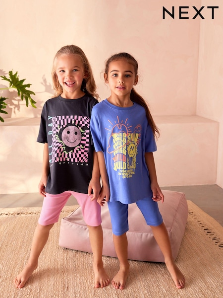 Modra/roza - Short Pyjamas 2 Pack (9mths-16yrs) (Q66977) | € 12 - € 21