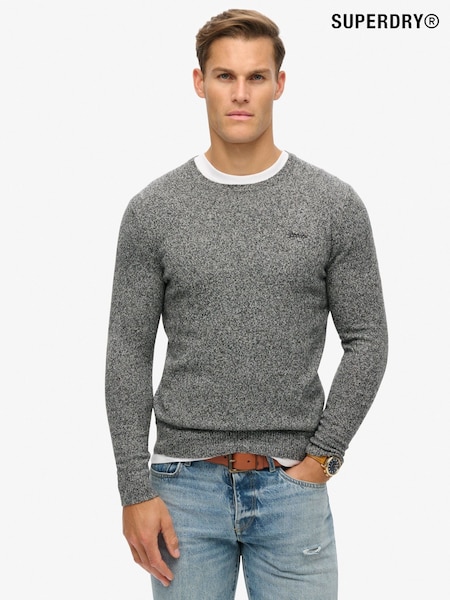 SUPERDRY Grey Essential Crew Jumper (Q67159) | €68