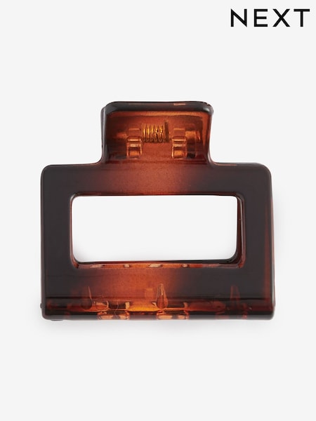 Sköldpaddsskal Brun - Resin Hair Claw Clip (Q67750) | kr100