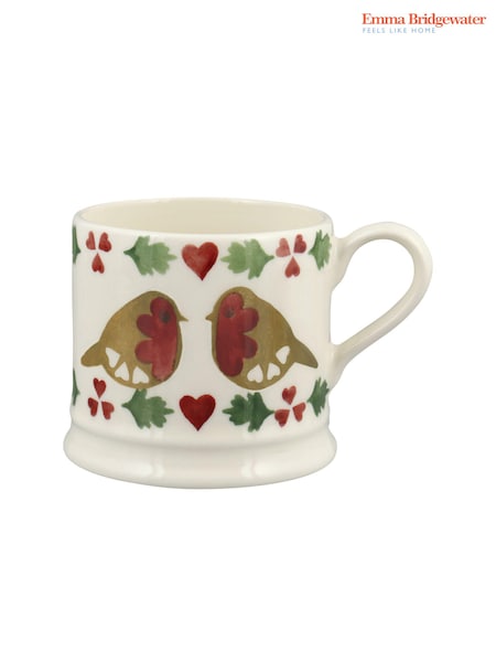 Emma Bridgewater Cream Christmas Joy Small Mug (Q68137) | €24