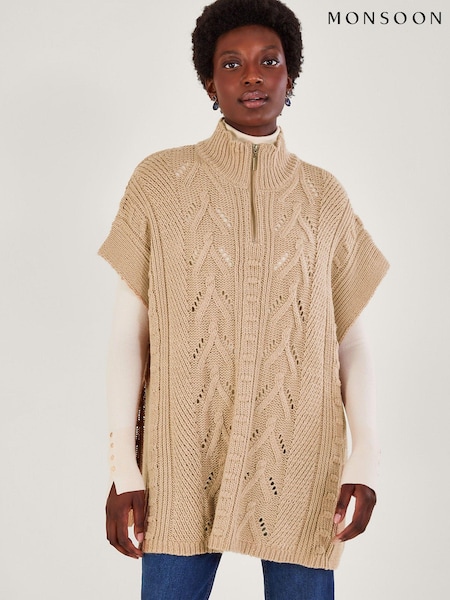 Maro - Poncho tip tabardă Monsoon Zia (Q68509) | 214 LEI